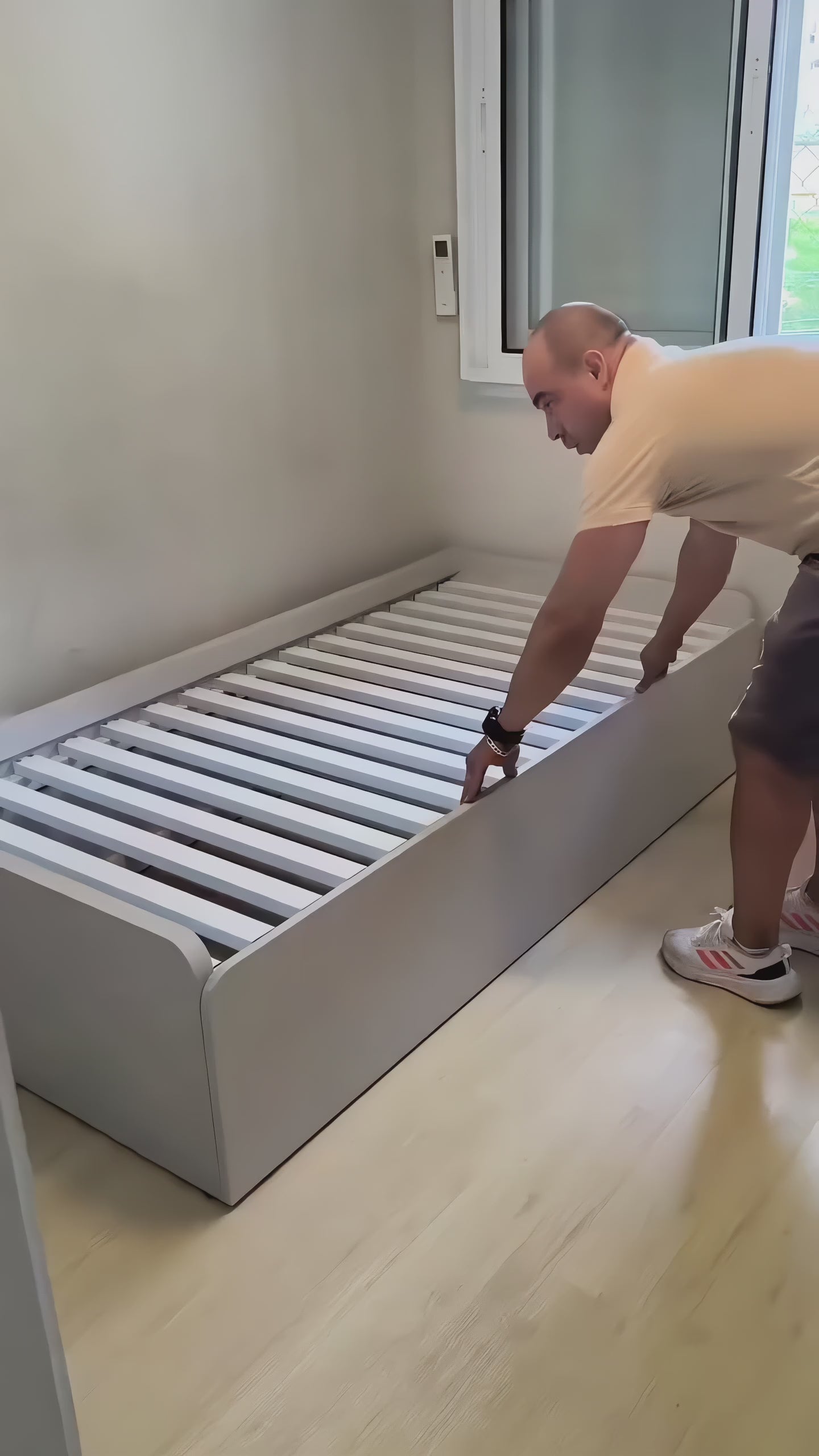 3‑in‑1 Expandable Convertible Bed Frame