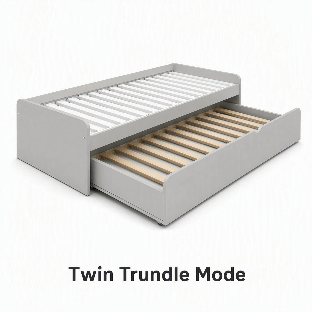 3‑in‑1 Expandable Convertible Bed Frame